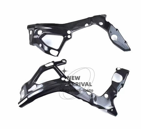 Motorcycle carbon fiber frame cover, side panel fairing, suitable for BMW S1000RR 19-23 Q