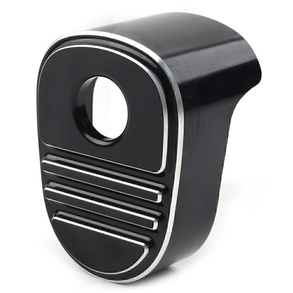 Black Tri-Line Ignition Switch Cover Fits for Harley Touring Street Glide FLHX 14-22 Q