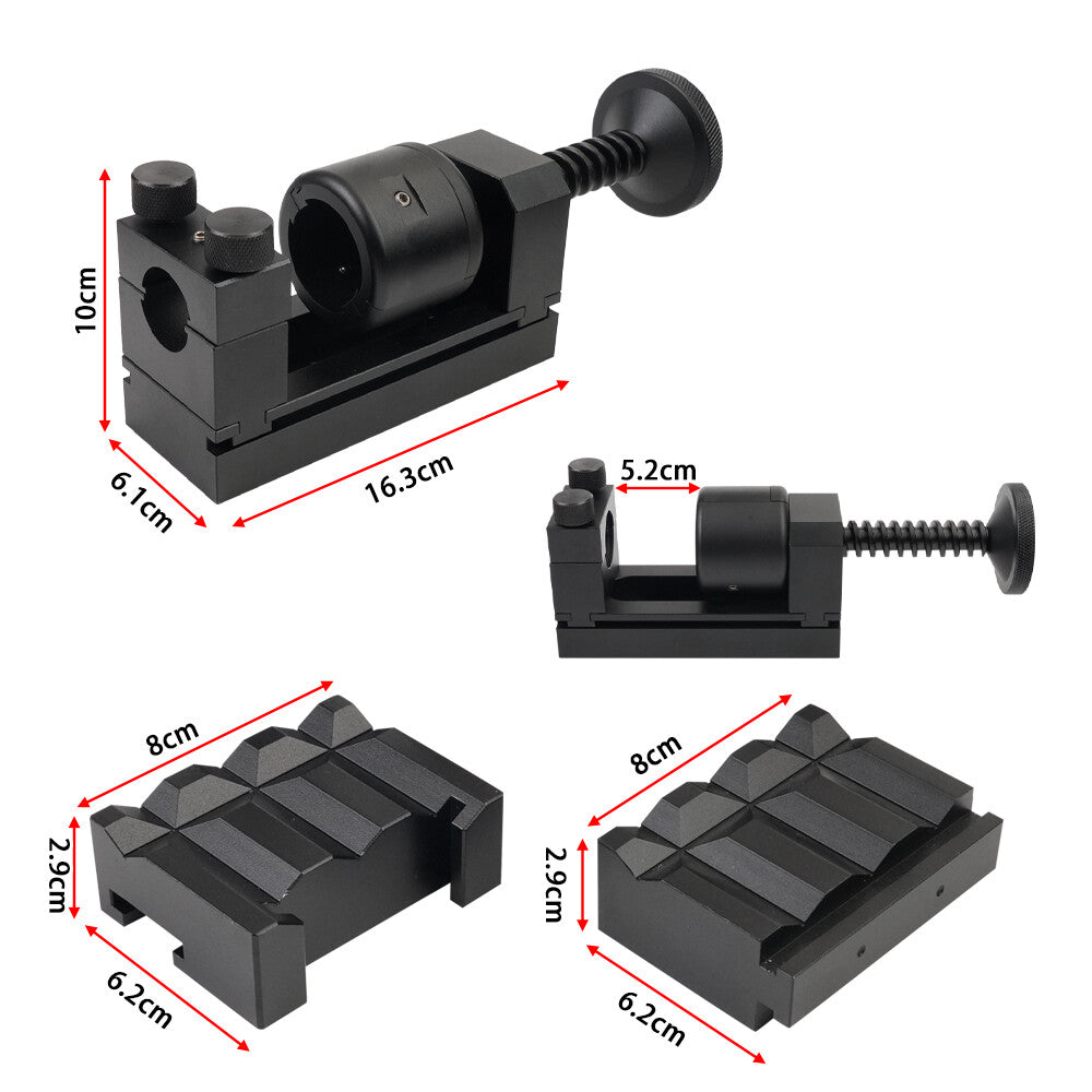 Fuel Line Fittings Installation Tool AN4-AN12 Fuel Hose Repair Tool Kit Black Q