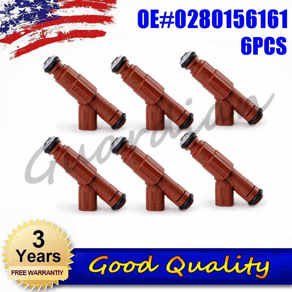 6-pack fuel injectors 0280156161 for Ford for Mustang , Windstar, for Jeep Cherokee, for Dodge