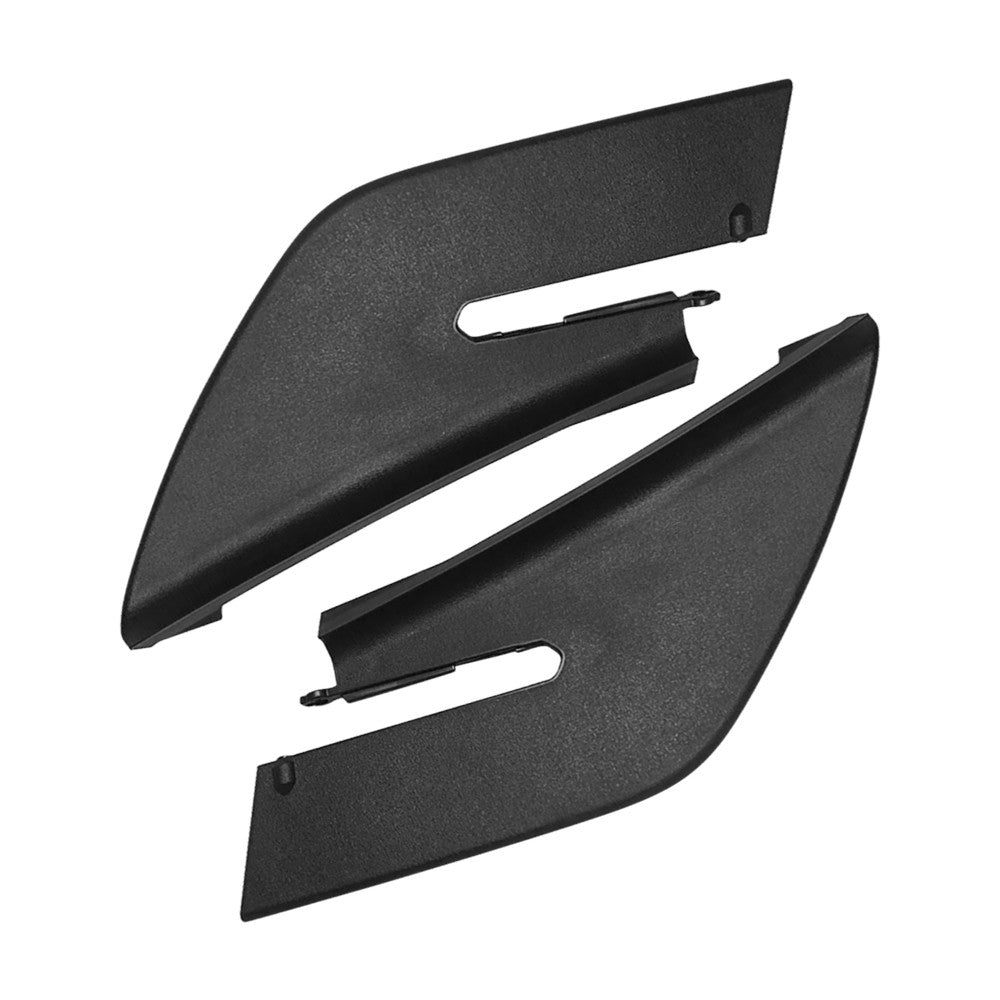 Fits For California 2009 2010 2011-2014 2x Rear Bumper Spoiler Fin Black Q