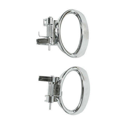 Pair Front or Rear Door Interior Handle Chrome Fit for 2006 - 2011 for Chevrolet HHR Q