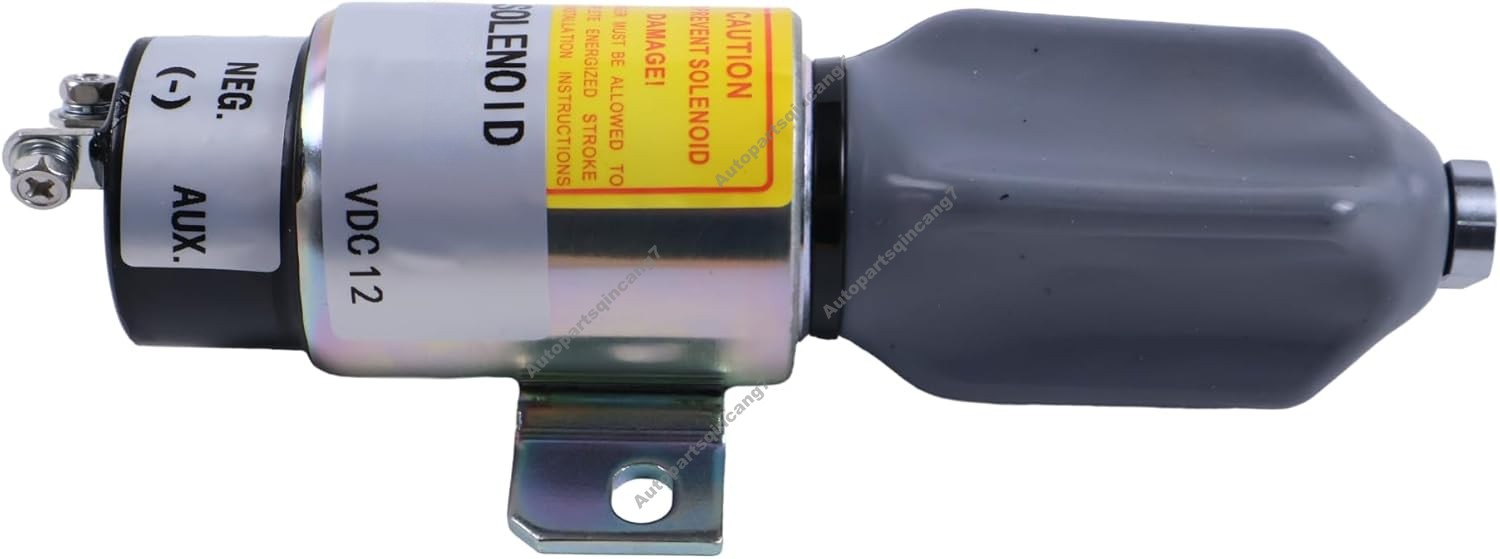 12V Stop Solenoid Valve 1700-2505 1751-12E6U1B1 1700-2514 for Woodward Engine