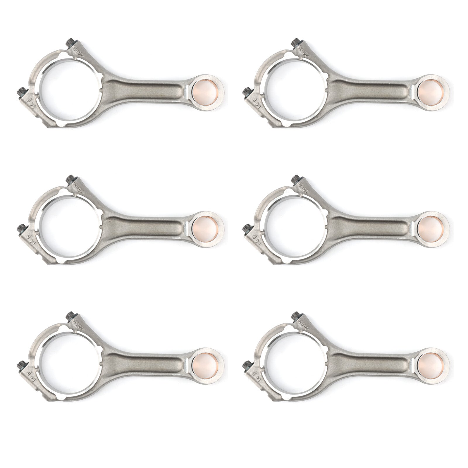 6Pcs Con Rods 68147233AA for Jeep Grand Cherokee EXF for RAM 1500 3.0T V6 Ecodiesel Q