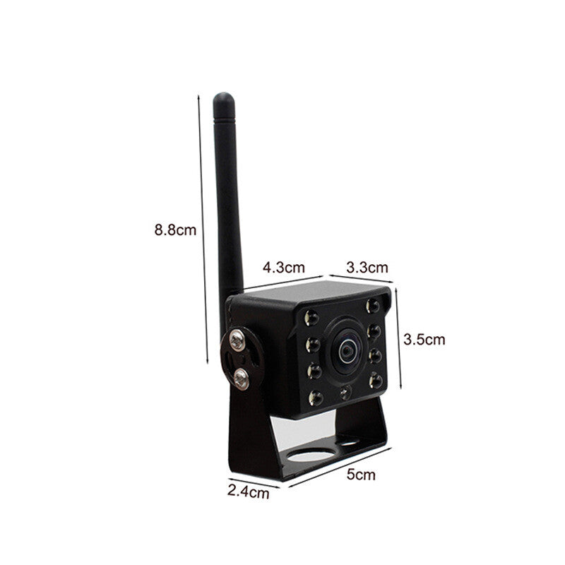 12-36V WiFi wireless bus rearview camera backup reverse compatibility with Android and iOS phones - n
