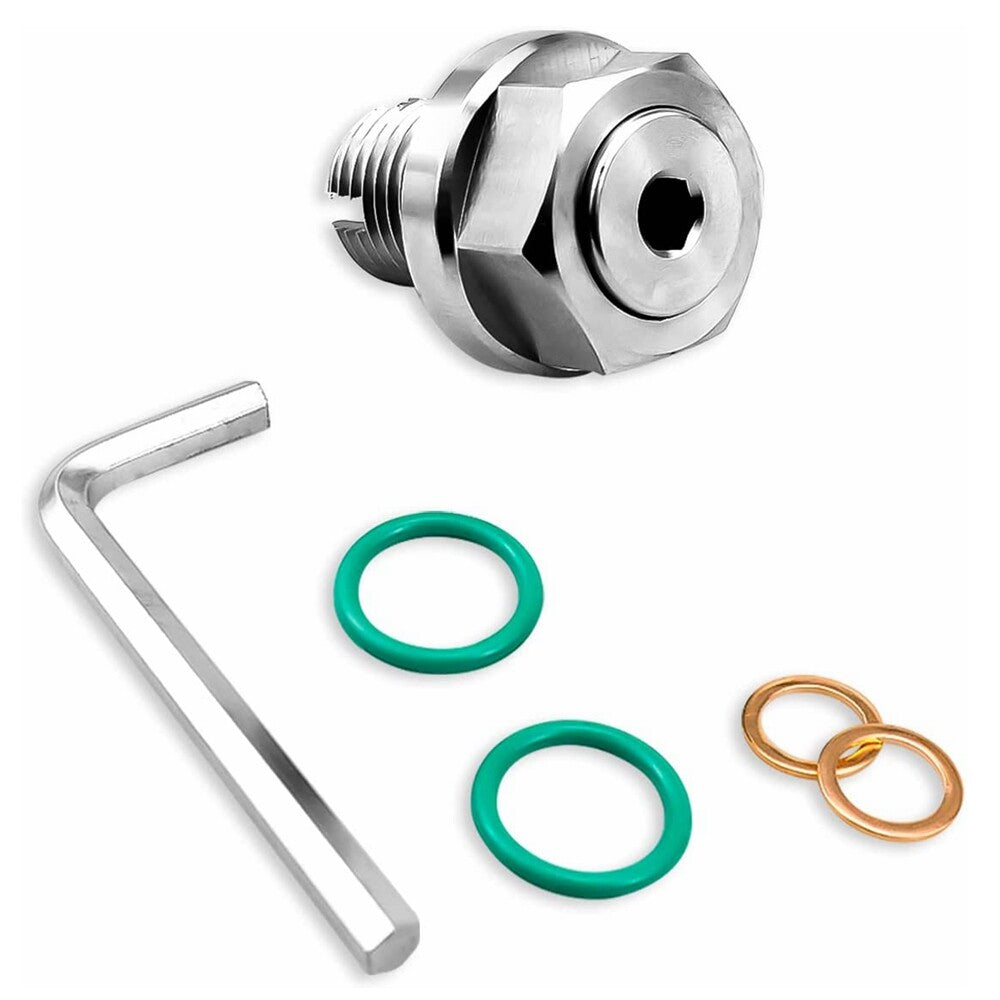 M14.1x1.5, 15 mm extra-large back-type oil drain plug self-tapping frying pan thread repair - n