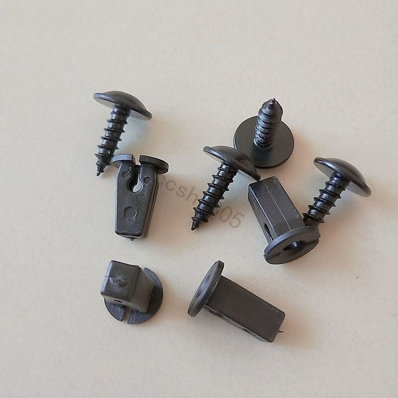 5 Sets Car Fender Liner Wheel Arch Splashguard Panel Trim Retainer Clips for VW Q