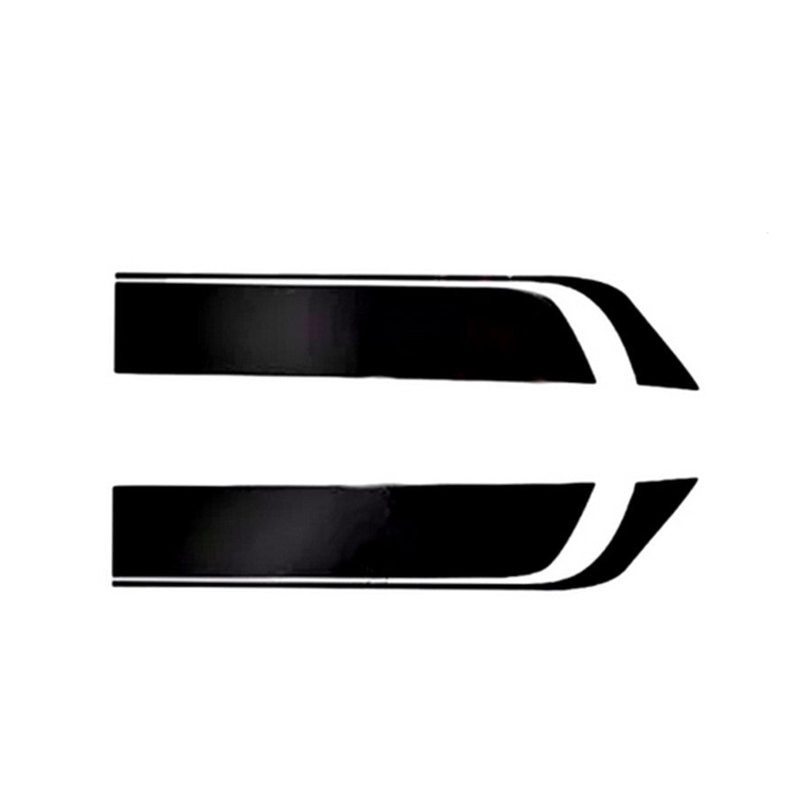 Black Hood Roof Rally Racing Stripe Decal Vinyl Sticker For Car Accessories