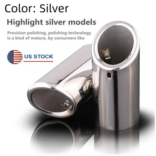 for BMW E90 92 325 328i 3 Series Stainless Steel Pair Tail Exhaust Tip Pipes