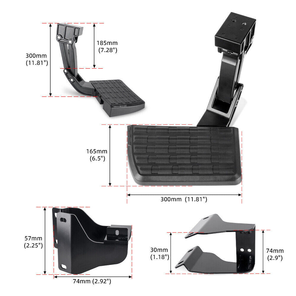 Rear Bumper Step for Ford F150 F-150 2015-2020 Retractable Truck 75312-01A