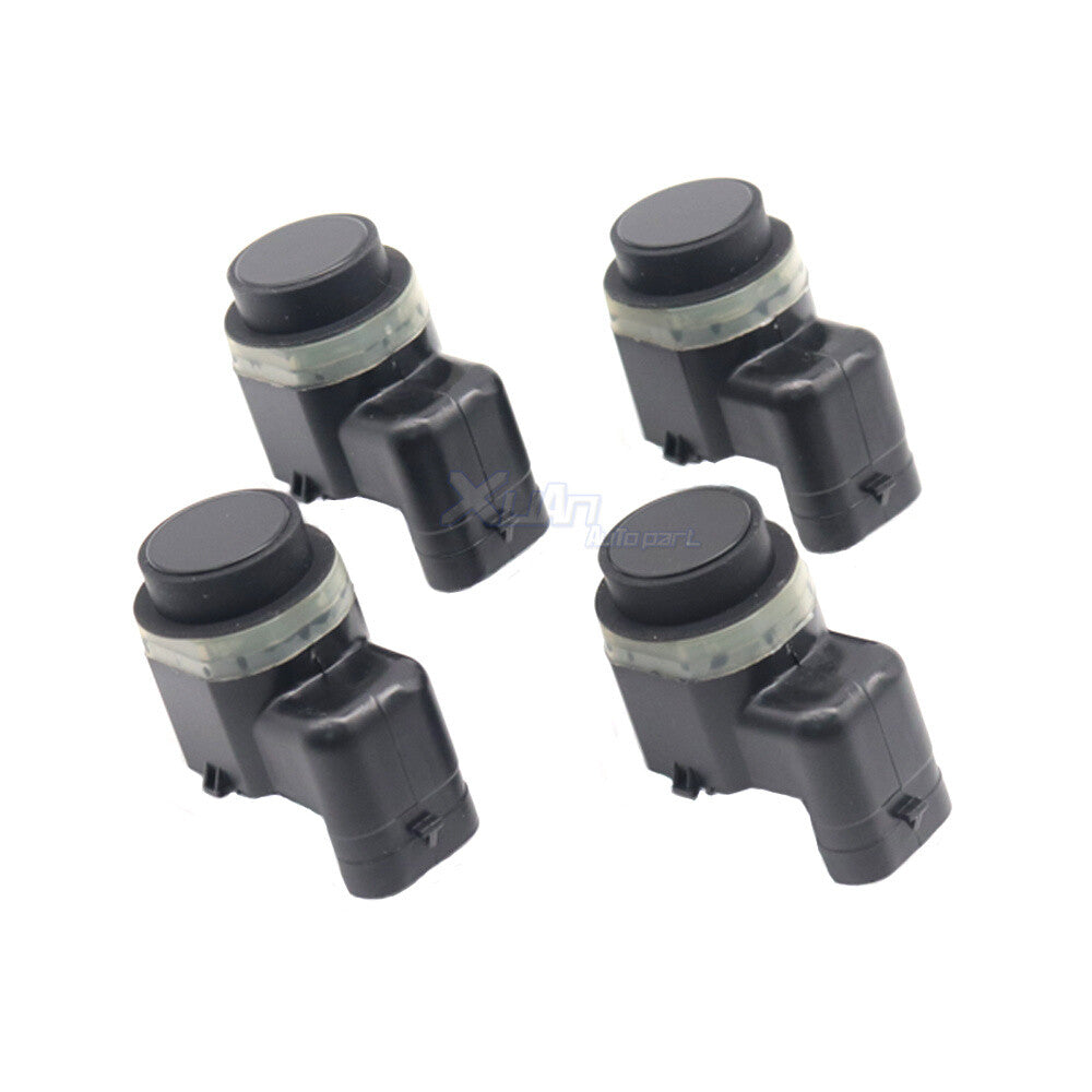 4-pack Black PDC Backup for Audi A1, A3, for Golf 1S0919275D Parking Sensors v