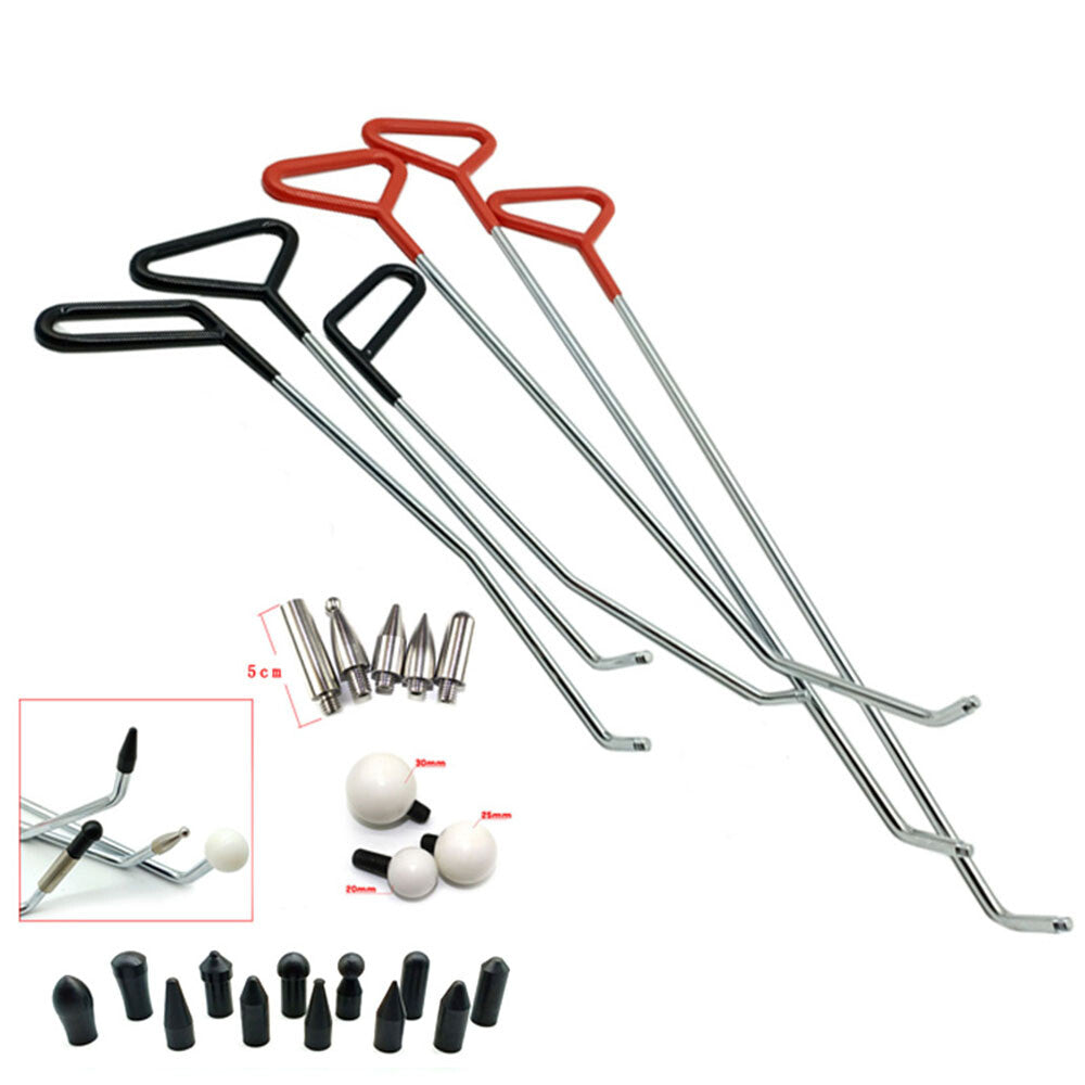 Paintless Dent Removal Tools Kits Dent Repair Set Kit pdr Car Repair Tools Rods v