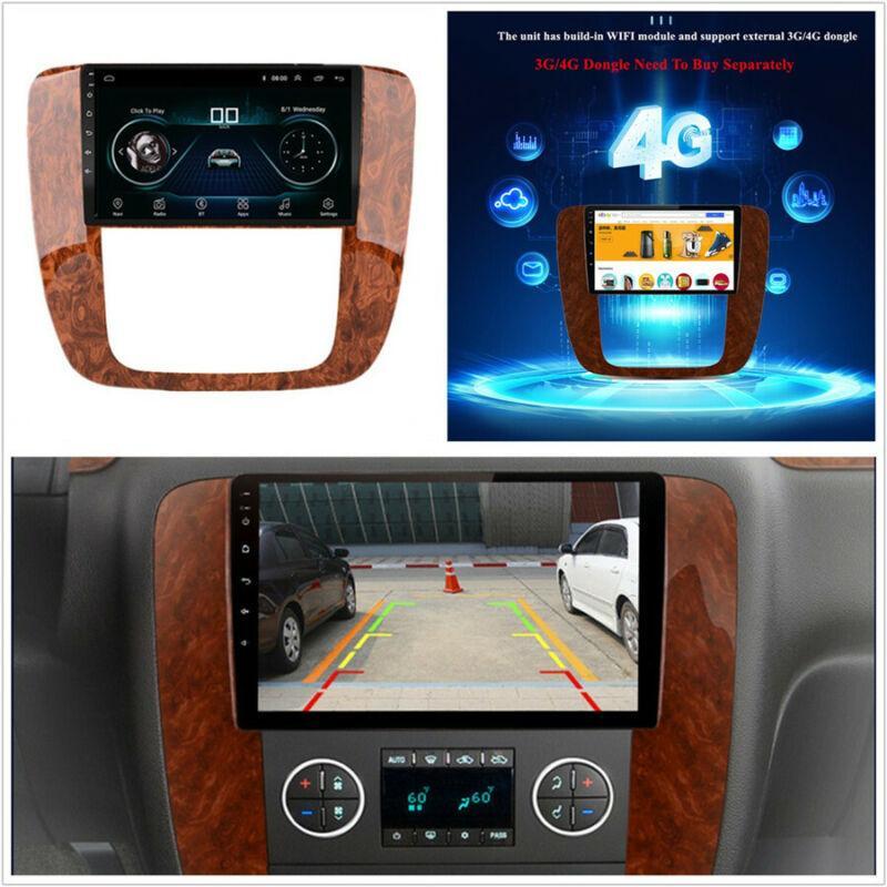 Compatible with 2007-2013 for GMC for Sierra Silverado 9-inch Car Stereo Radio, GPS Navigation, 2+32G WiFi. n
