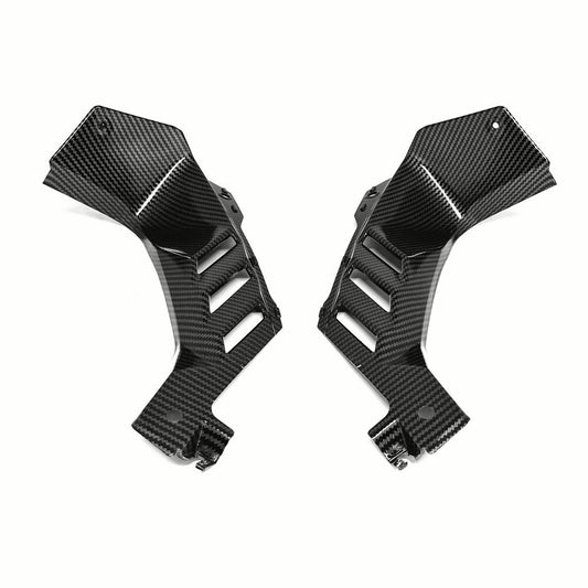 for KAWASAKI ZX-10R 2021-2022 Carbon Fiber Upper Front Dash Air Cover Fairing