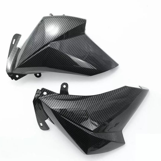 Carbon Fiber Front Side Cover Trim Panel Fairing for Kawasaki Z800 2013-2016