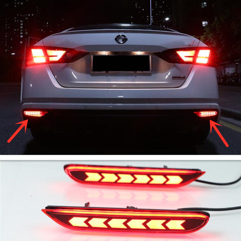 LED rear fog light and tail bumper light kit (2 pieces) for Nissan Altima 2019 - 2024