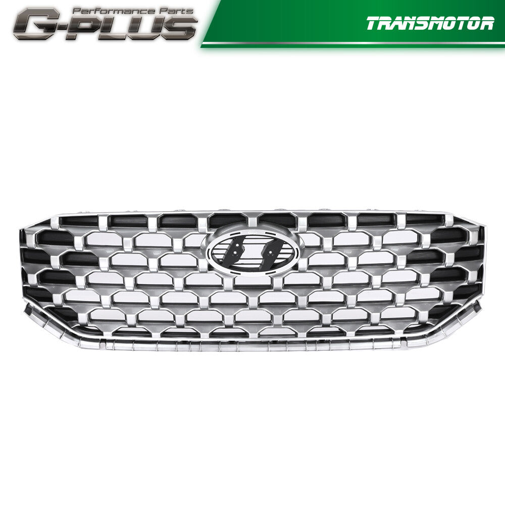 Fits 2021 - 2022 for Hyundai Santa Fe front upper grille assembly for CHRome 86350S1600- v