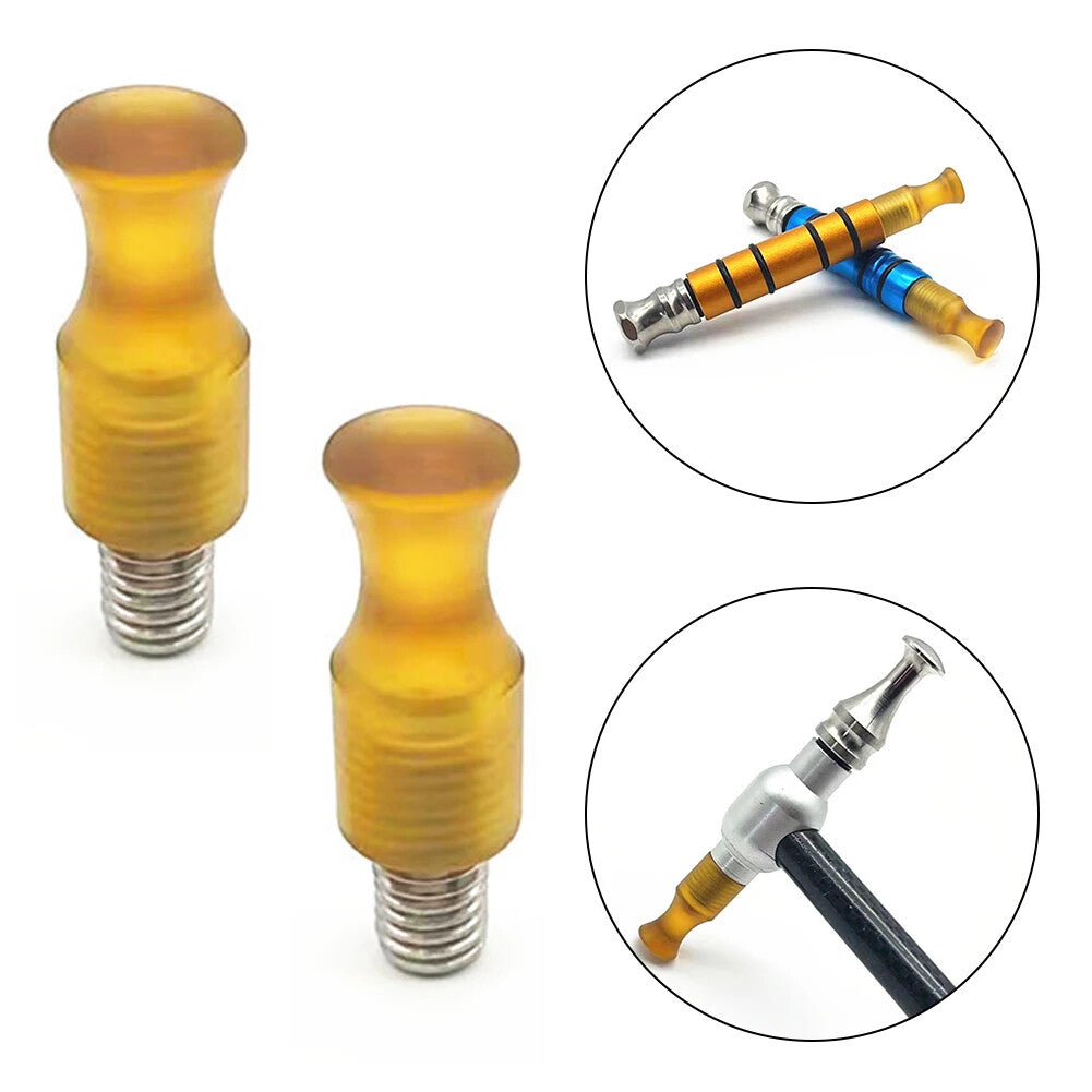 Paintless Dent Repair Kit Metal Tap Down 2 Heads Tips v