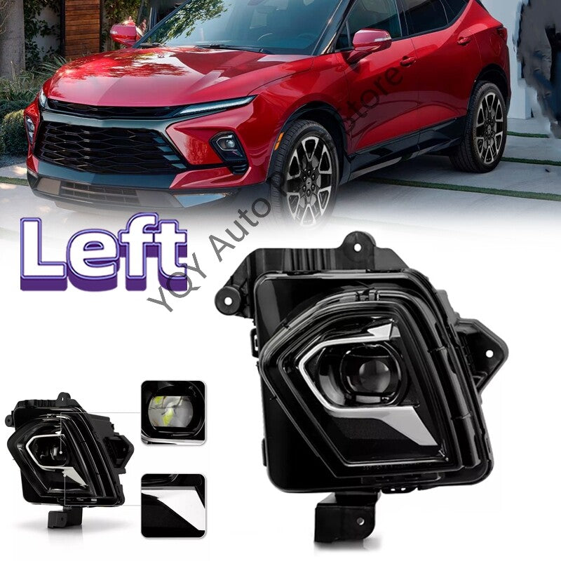 for Chevy Blazer 2023-2024 Left Projector Headlight LED Front Bumper Turn Lamp