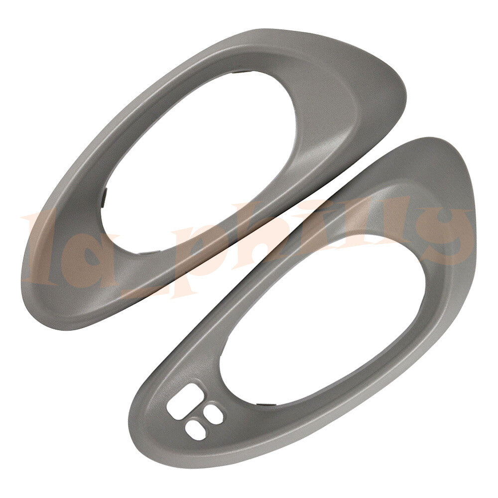 Fit for Chevrolet Trailblazer Base LT LS Gray Front RHLH Side Door Handle Trim