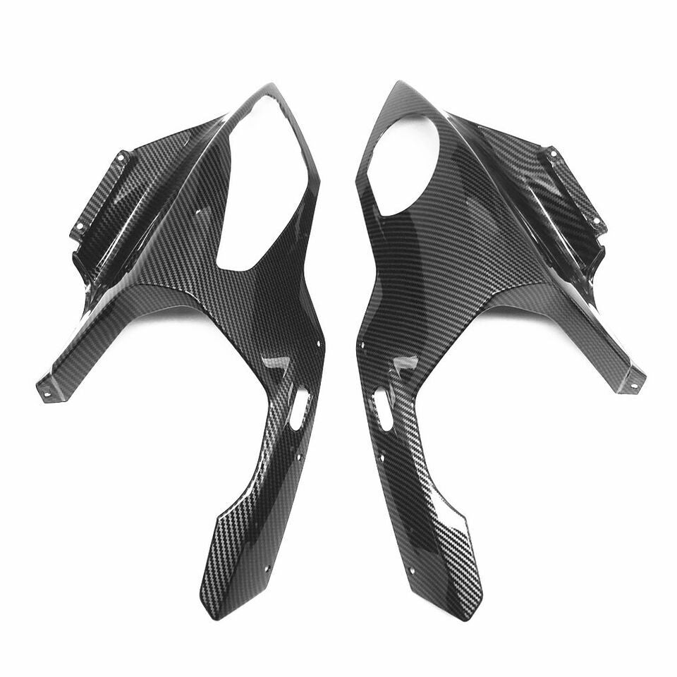 Carbon Fiber Upper Front Nose Headlight Cover Fairing for BMW S1000RR 2009-2014