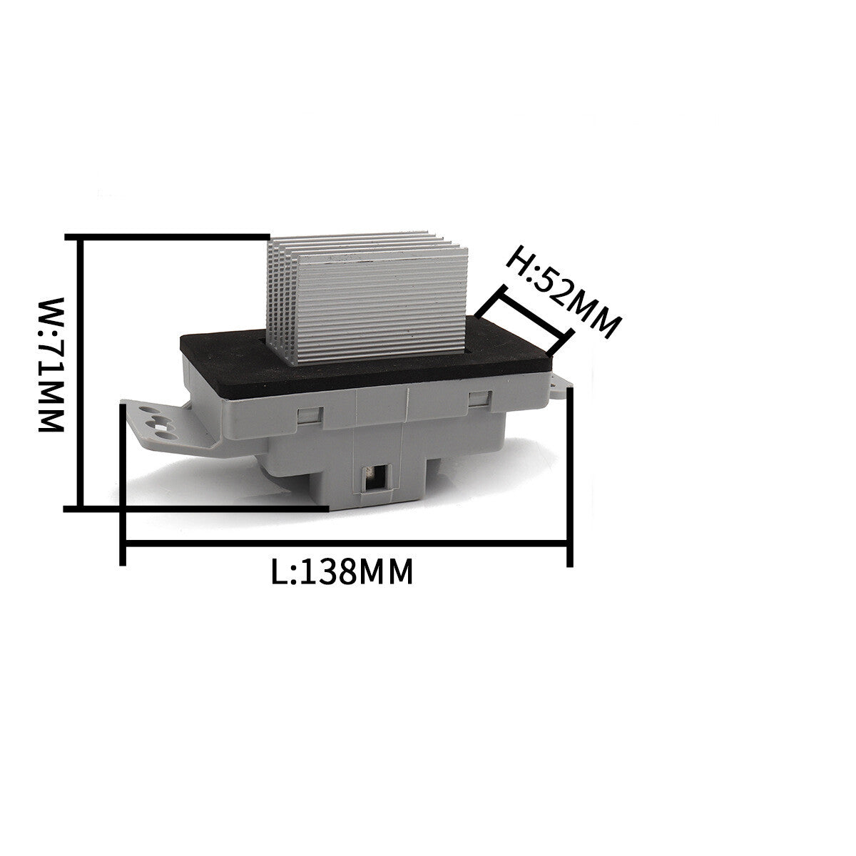 Air conditioning blower motor resistor suitable for Silverado 1500 for GMC for Sierra 1500 (1999-2007) n