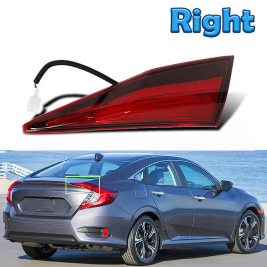 Right Rear Inner Tail Light Brake Lamp For 2016 2017 2018-2020 for Honda for Civic Sedan