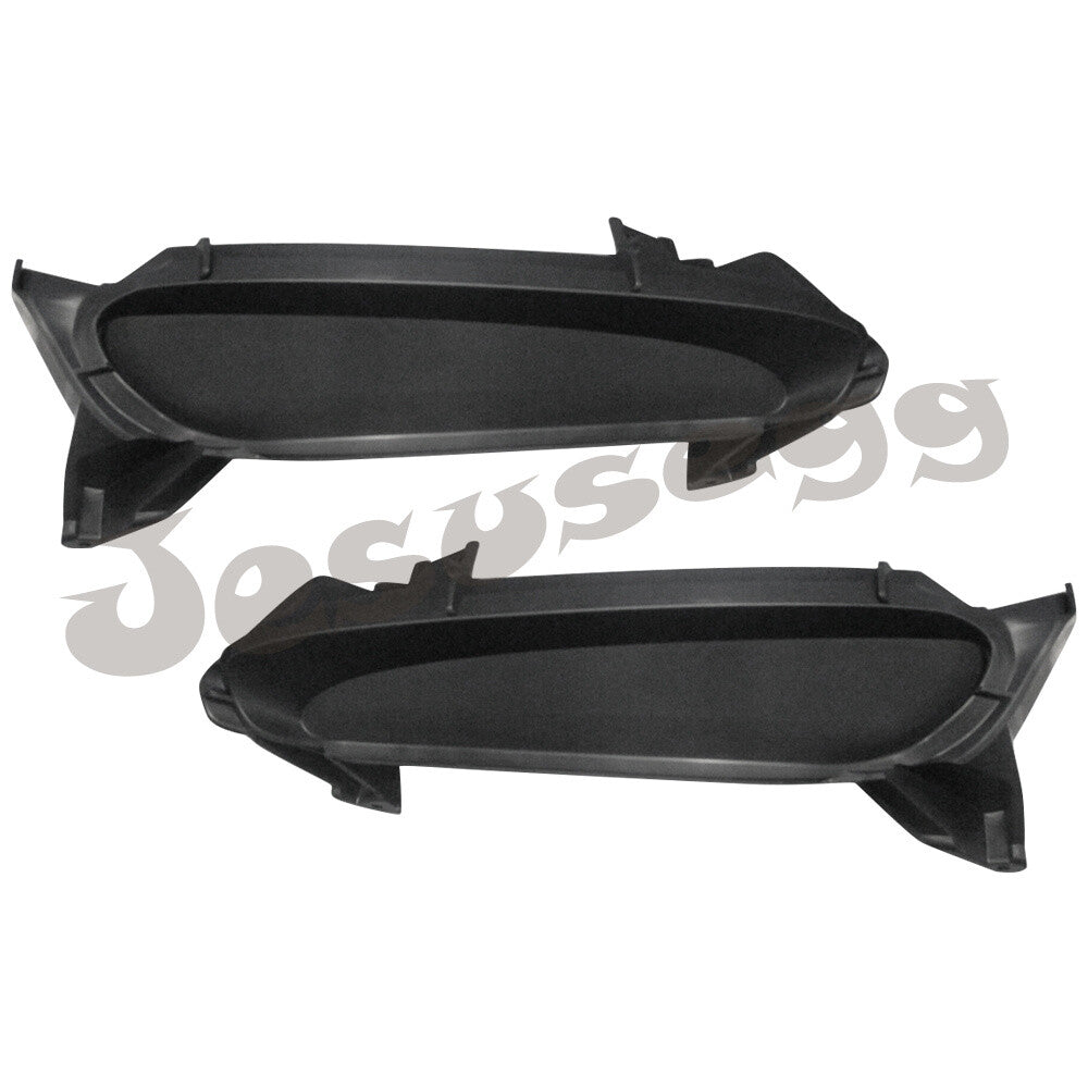 2X Fits 10-11 for Mazda 3 Unpainted LH+RH Bumper Lower Hole Cover Trim Bezel Q