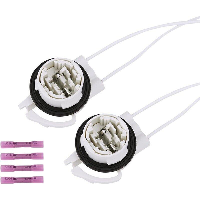 2-Piece Light Socket Wiring Harness Tail Repair Kit 19258649 for Chevrolet
