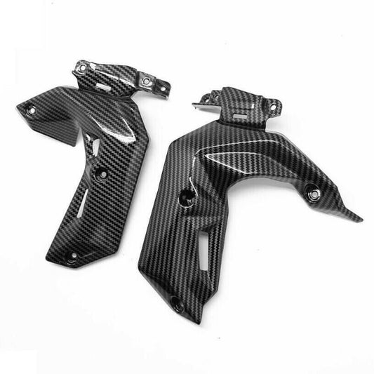 Fiber Side Radiator Cover Panel Fairing Cowl for Kawasaki Z650 2017-2019