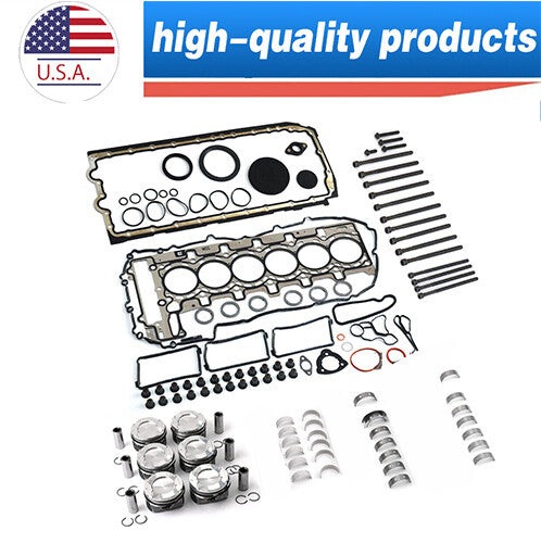 Overhaul Rebuild Kit Engine Full for BMW 535i X5 X6 F30 F32 25 F10 15 E71 N55B30