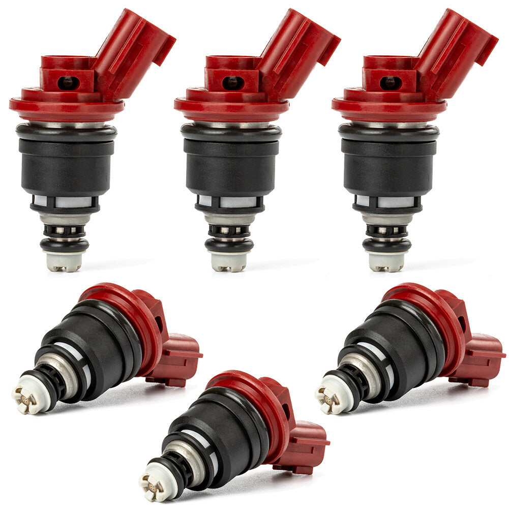 6 Pcs Fuel Injectors for Infiniti I30 1996-99 for Nissan Maxima 1992-99 1660096E01