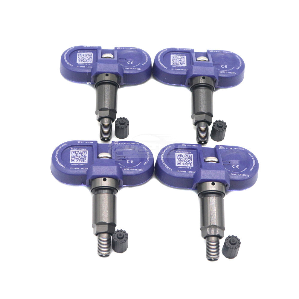 (4) 1490701-01-C for TESLA TPMS Bluetooth Tire Pressure Sensors for Model S 3 X Y