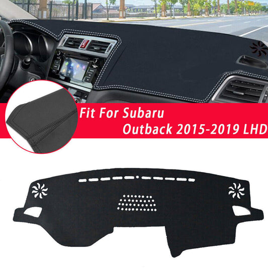 1X PU Leather Dashboard Dash Mat Non-slip DashMat Pad for Subaru Outback 2015-19