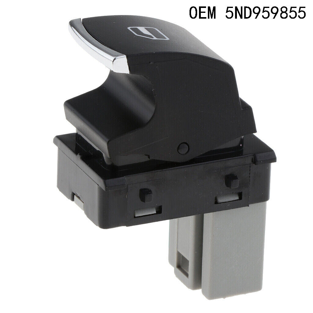 for VW for Golf for Jetta MK5 MK6 for Passat for Tiguan 5ND959855 Chrome Passenger Window Switch