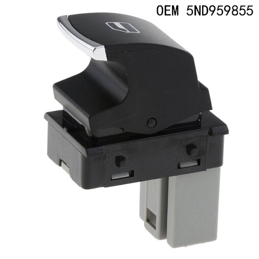 for VW for Golf for Jetta MK5 MK6 for Passat for Tiguan 5ND959855 Chrome Passenger Window Switch