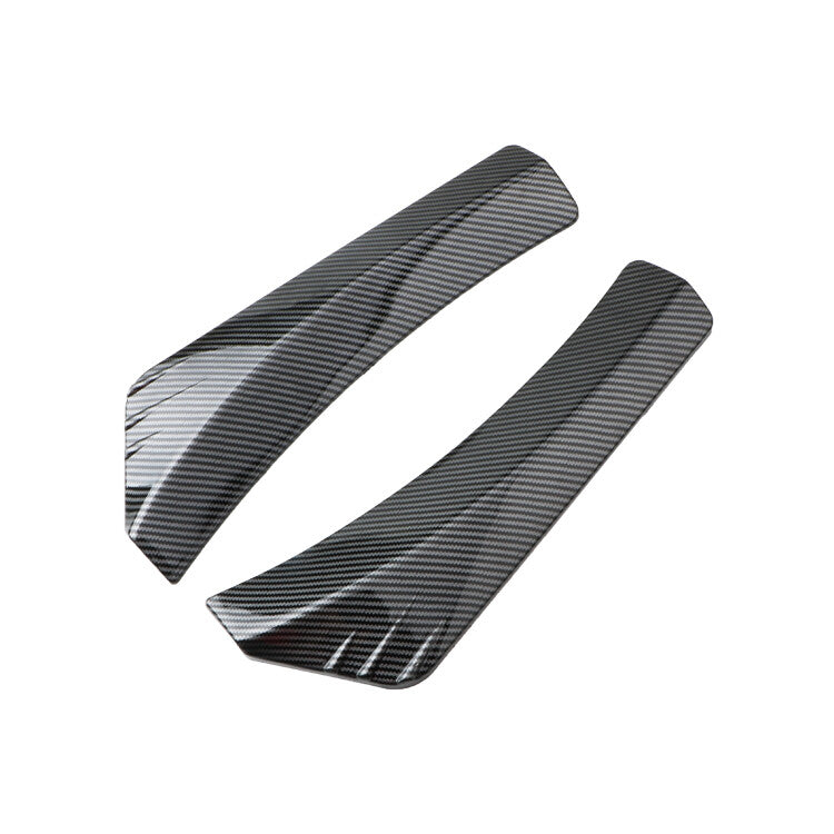 2pcs Car Body Rear Bumper Lip Diffuser Splitter Canard Protector Accessories