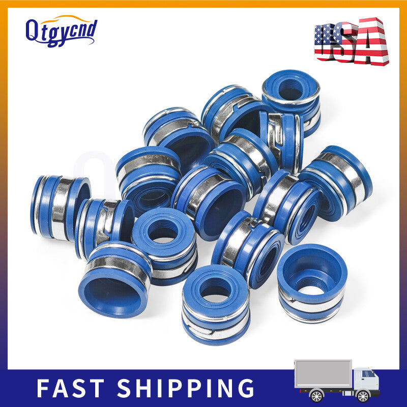 16pcs SBC SET for Chevy for Chevrolet Small Block Performance VITON Valve Stem Seals