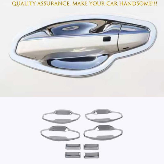 for Kia K5 Optima 21-24 Chrome Steel Exterior Side Door Bowl Moulding Cover Trim