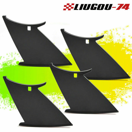 4 Pieces Wing Stiffi Support/Stabilizer Fits 11-14 for Subaru Impreza WRX STi Sedan L- v