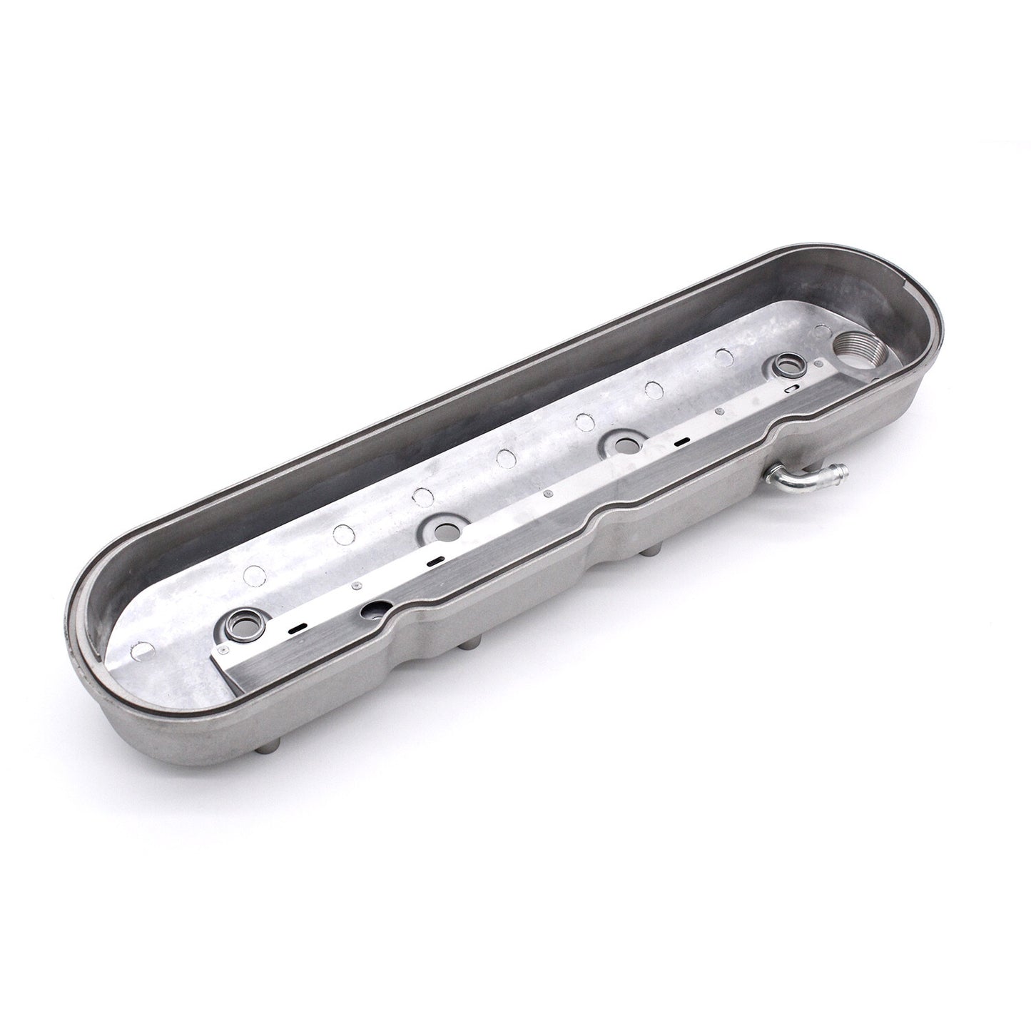 2pcs Natural Cast Aluminum Tall Valve Covers For GM LS w/Coil Mounts LS2 LS3 LS1