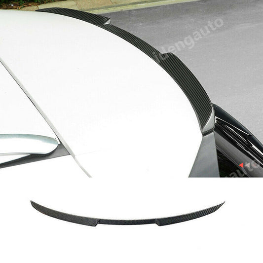 for Lexus NX200t NX300h 300 2015-2020 Carbon Fiber Rear Trunk Roof Wing Spoiler Q
