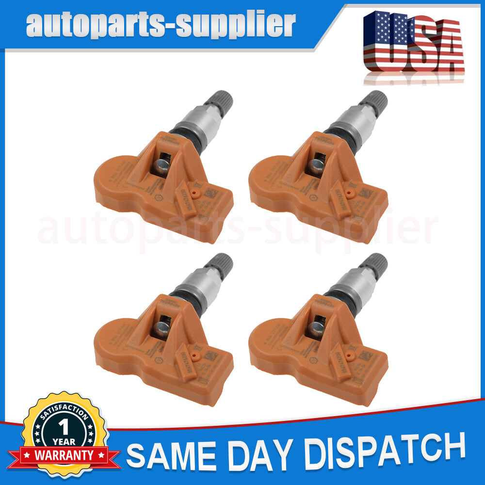 4-pack Tire Pressure Monitoring Sensors (TPMS) 36106856227 for BMW 3/5/6/7 Series