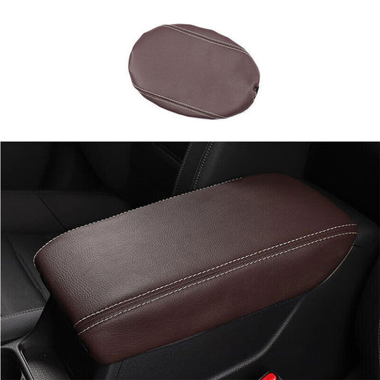 for Honda CR-V 2023-2024 Brown PU Center Console Armrest Cover Cushion Mat trim