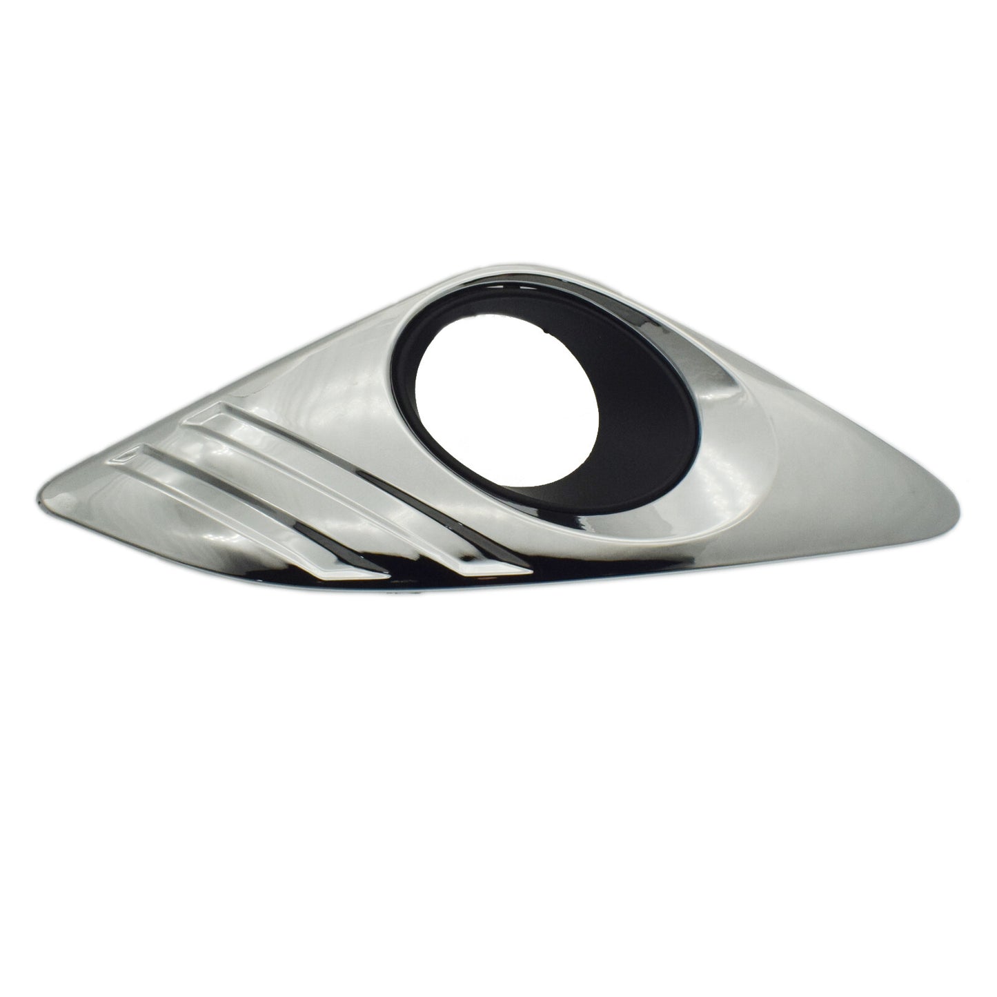 Left For 2012 2013 2014 for Camry Front Bumper Fog Light Cover Bezel Chrome n
