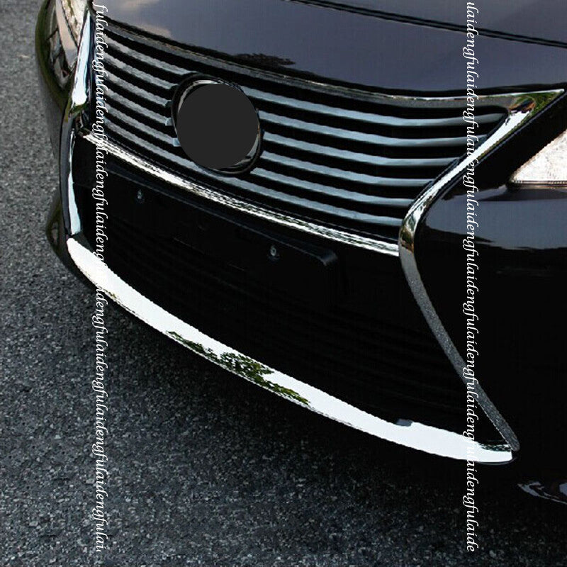 for Lexus ES350 ES300H 2012-15 Stainless Front bumper spoiler Lip Moulding Trim