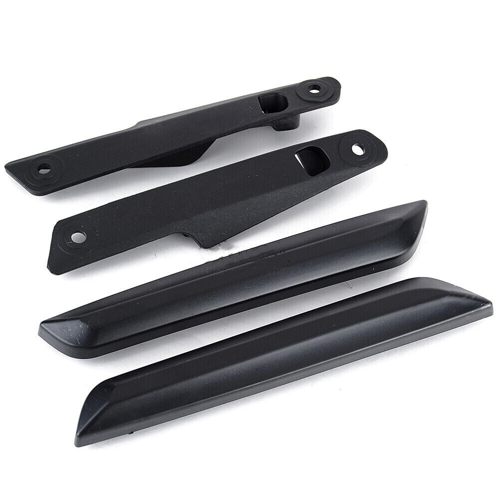 Windshield bracket and windshield strip for BMW R1200GS 2013-2019 and R1250GS 2018-2021.