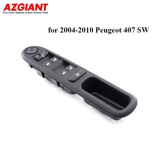 Front left drive side window switch for Peugeot 407 SW 6554.ER 96468704XT
