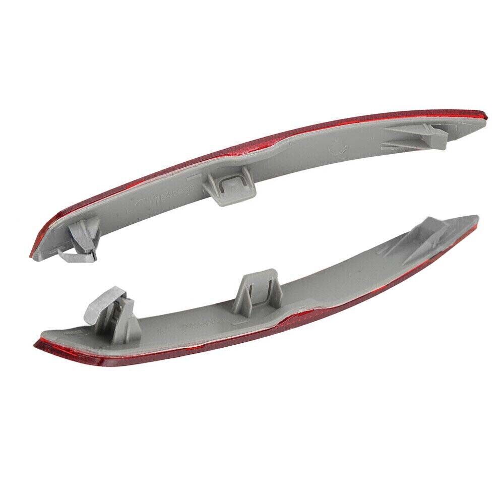 2pcs Bumper Right+Left Red Rear Reflector M Sport New Fit for BMW 5 SERIES F10 Q
