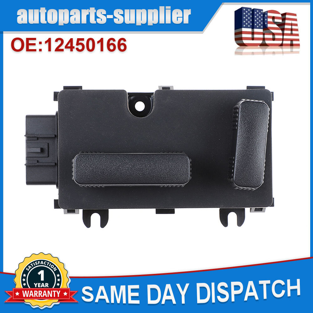 Power for seat switch control for front left drive side applicable to for Chevrolet for GMC for Cadillac 12450166